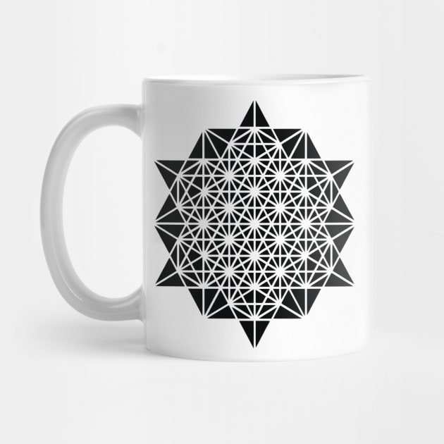 The Base 64 Creation Tee Star Tetrahedron Merkaba by Teenugs